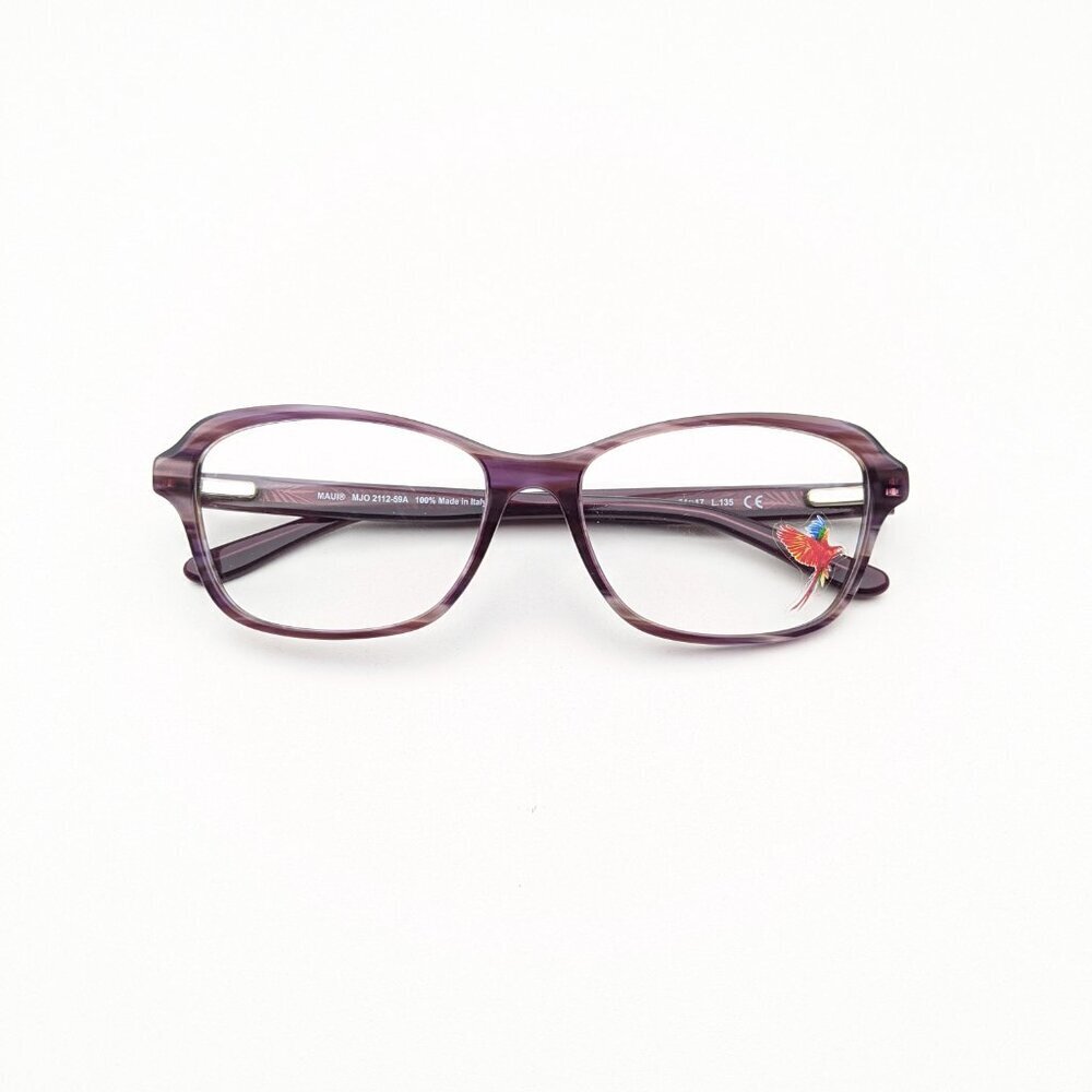 Made In Italy! Maui Jim Mjo2112-59a Eyeglasses 54/17-135 / Alc422